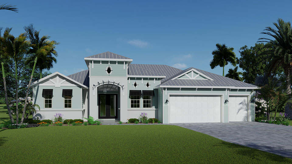 Florida Coastal 3D Rendering